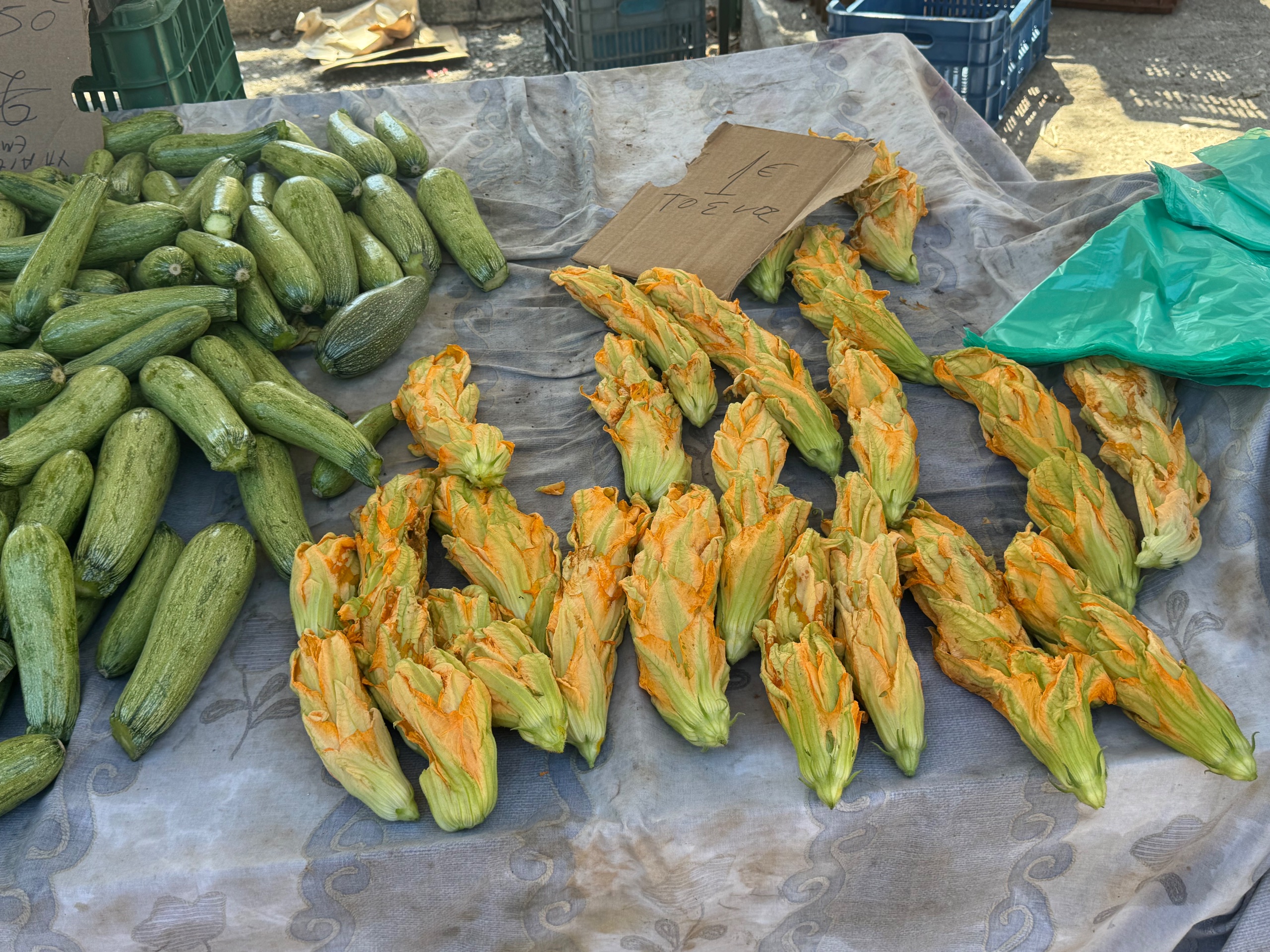 Wochenmarkt Rhodos 💥🍎🍇🍋🍅🥭🍐💯