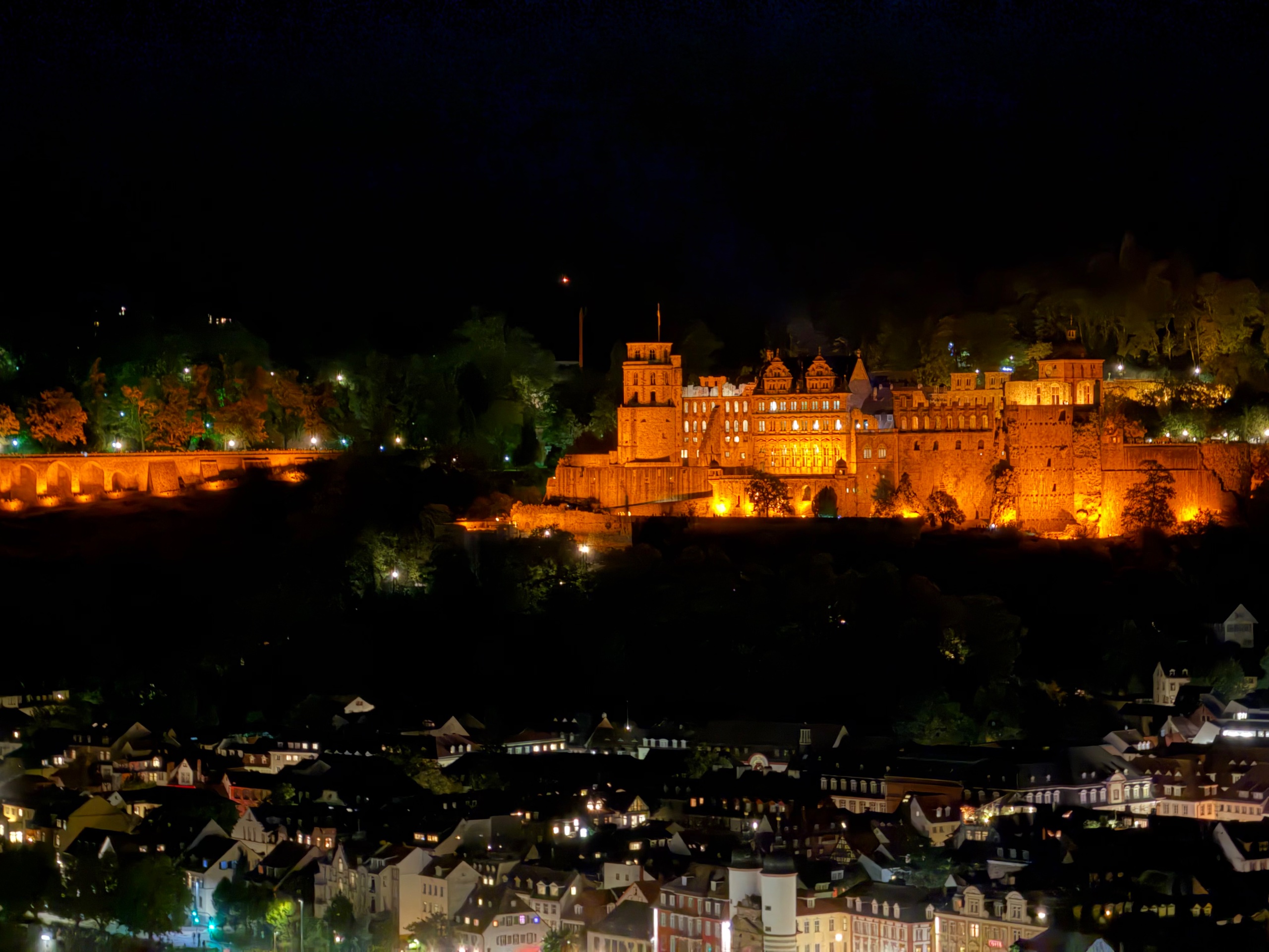Die legendäre Heidelberger Schlossbeleuchtung 💫💥✨