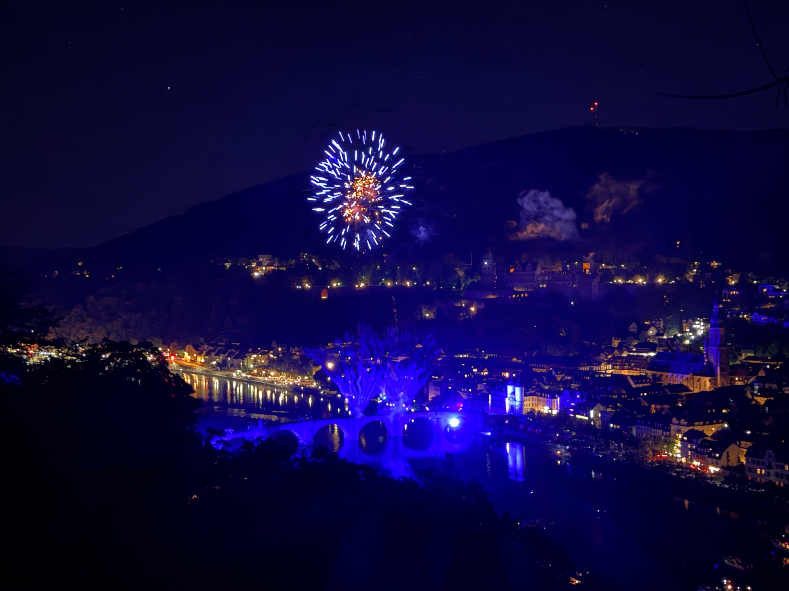 Die legendäre Heidelberger Schlossbeleuchtung 💫💥✨