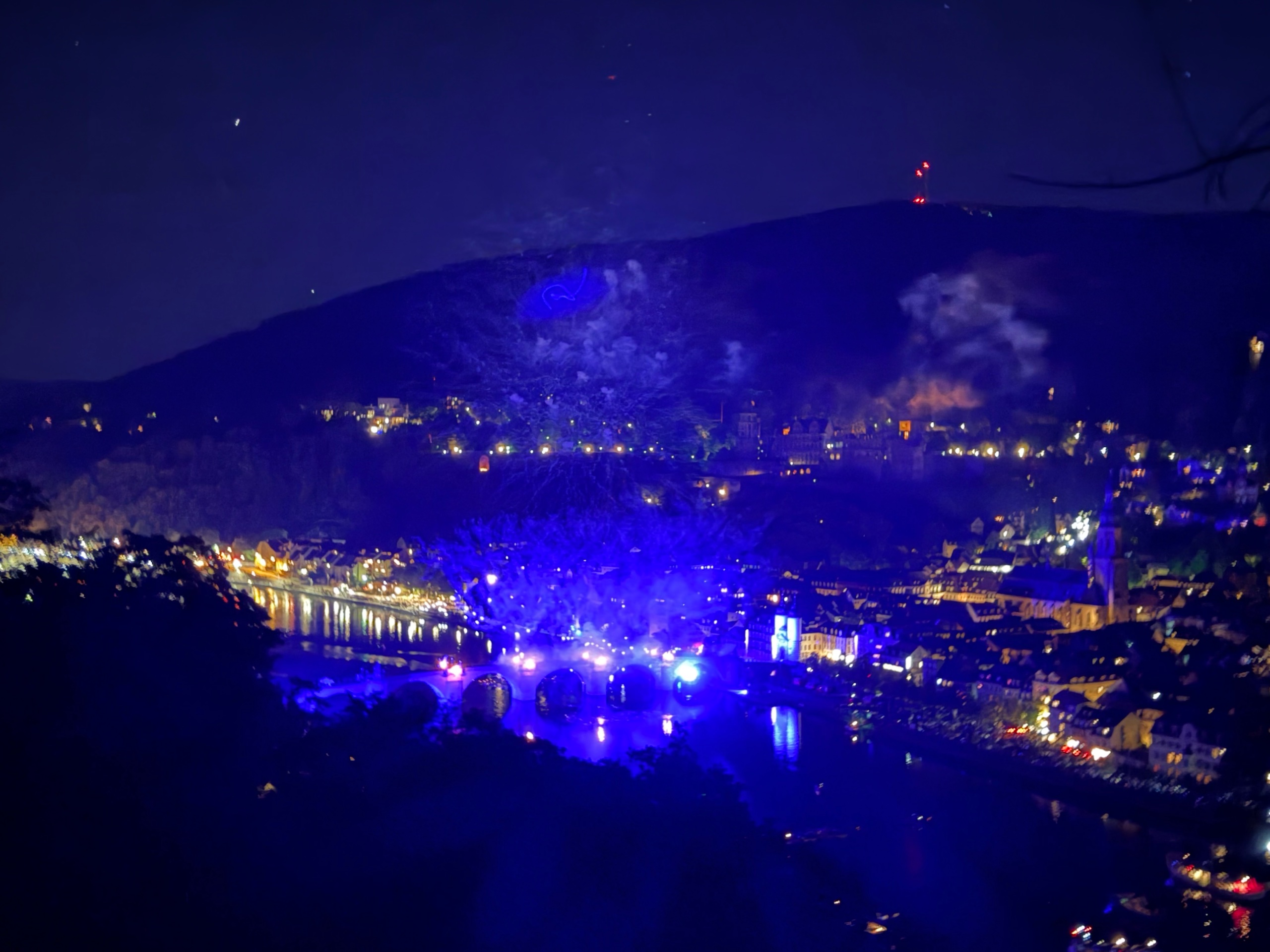 Die legendäre Heidelberger Schlossbeleuchtung 💫💥✨