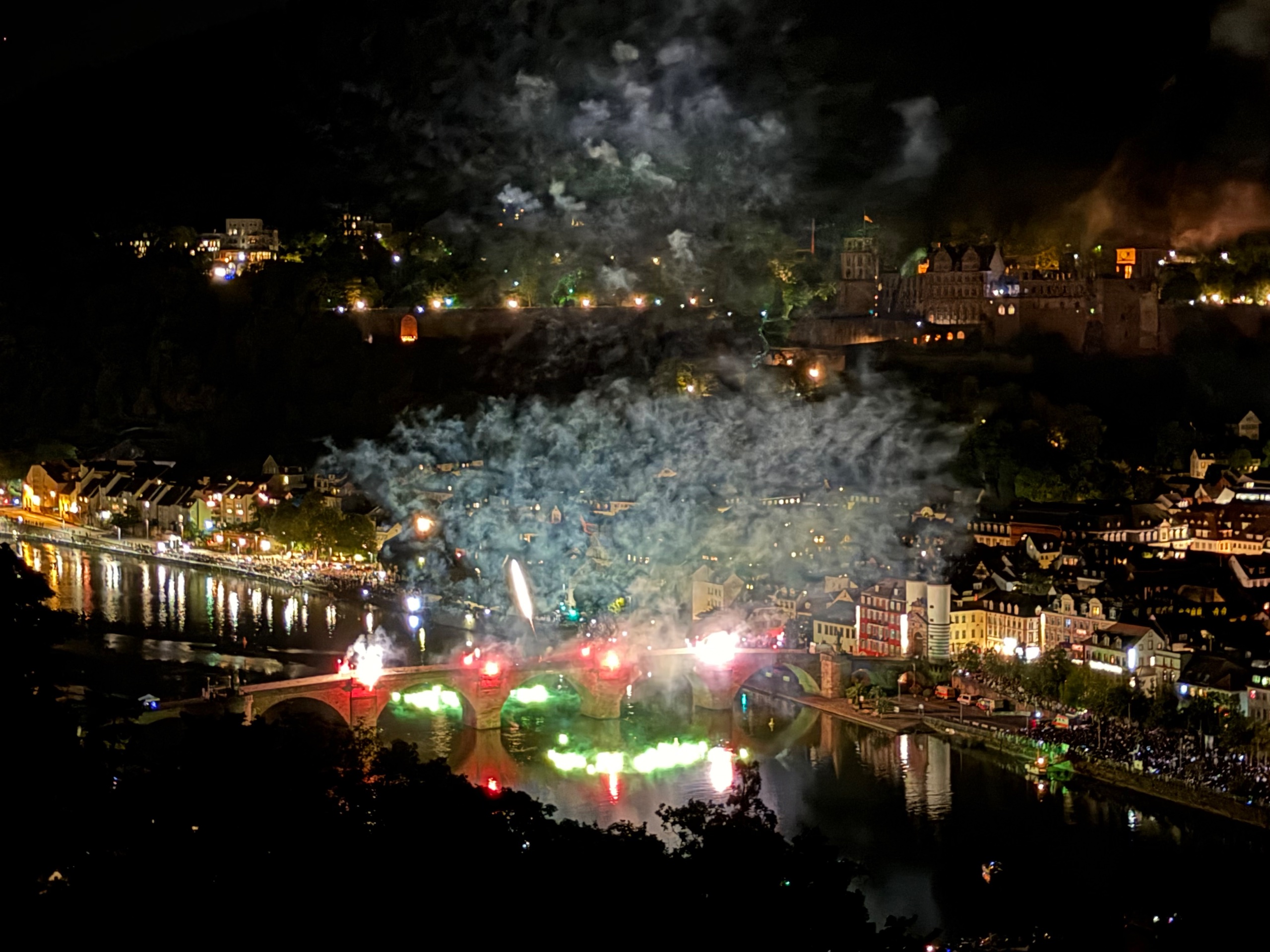 Die legendäre Heidelberger Schlossbeleuchtung 💫💥✨