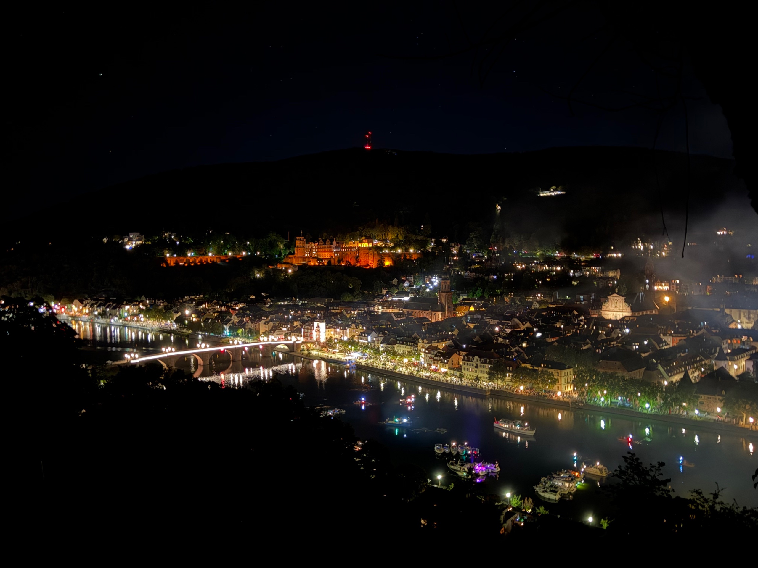 Die legendäre Heidelberger Schlossbeleuchtung 💫💥✨