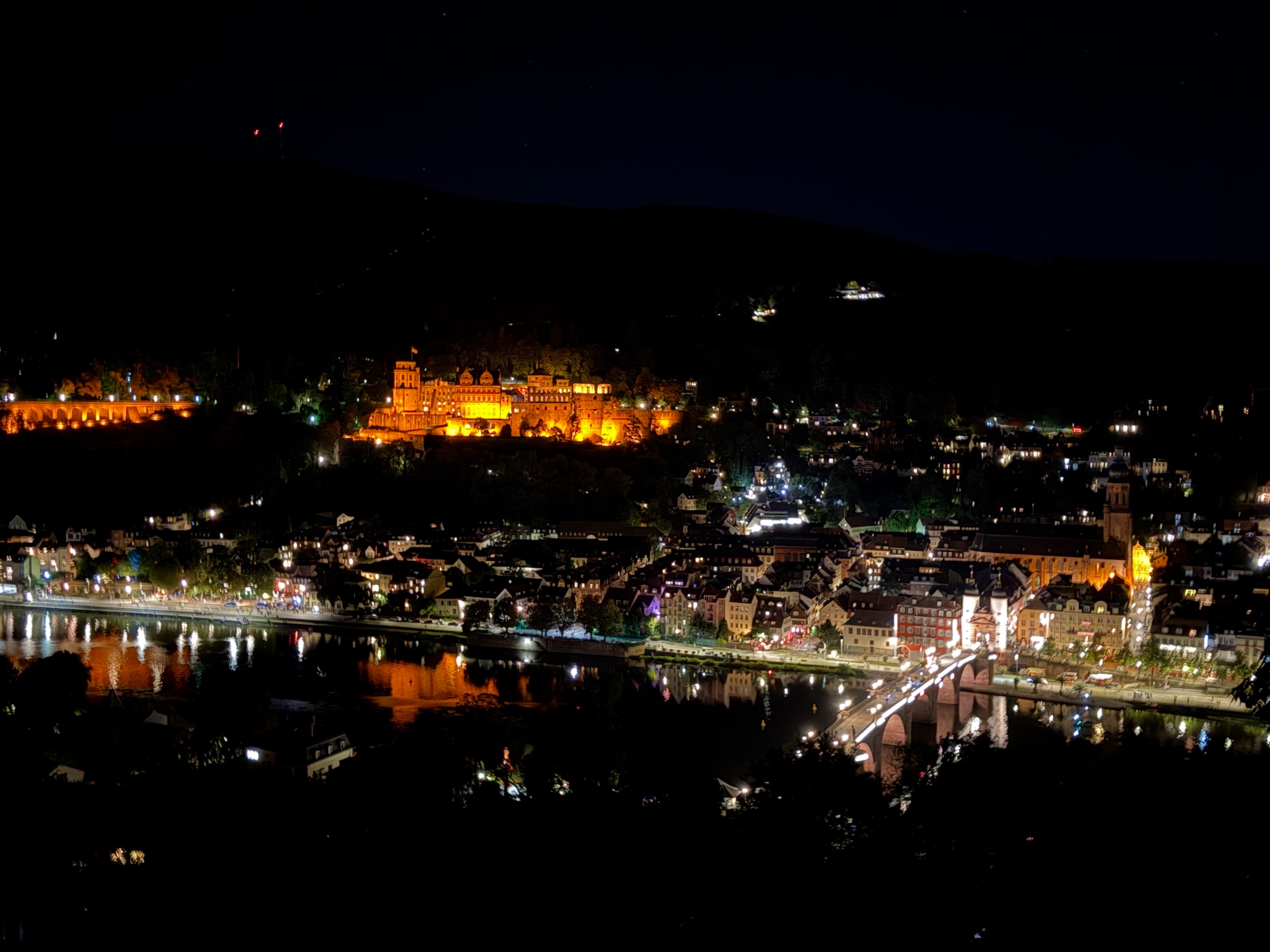 Die legendäre Heidelberger Schlossbeleuchtung 💫💥✨